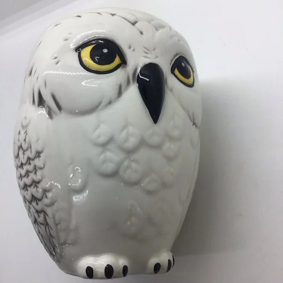 Harry Potter White Ceramic 3D Hedwig Snowy Owl Cup Mug 10 oz - Picture 10 of 12